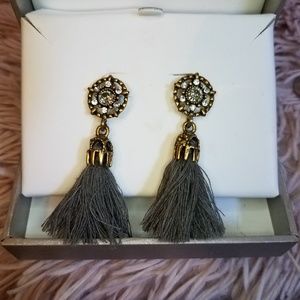 Tassle drop earrings